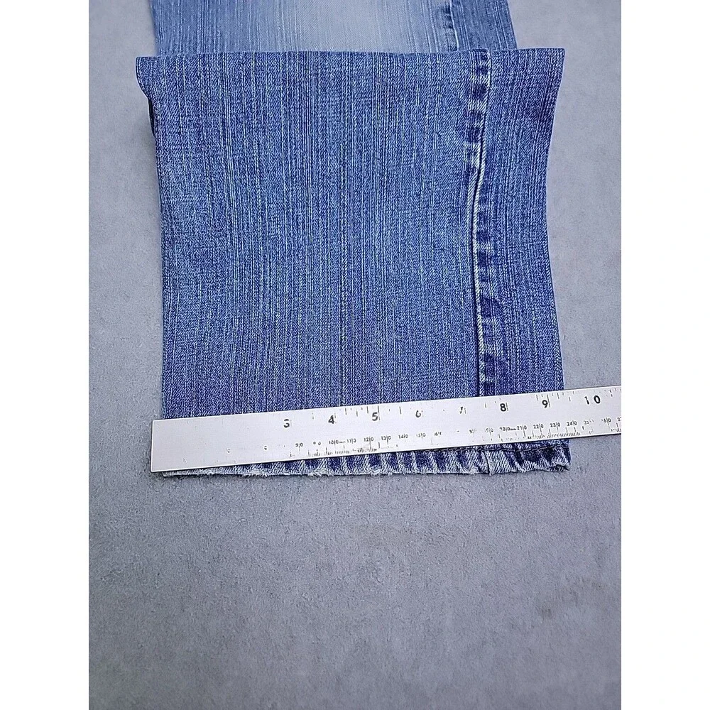 Vintage Levis 569 Jeans Mens 34x30 (36x29) Loose‎ Baggy Straight Distressed Blue